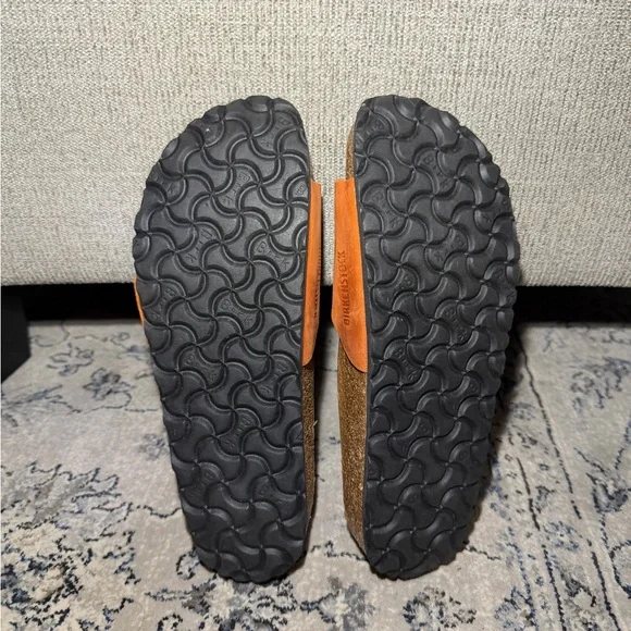 Birkenstock Madrid Big Buckle Oiled Leather Orange - Picture 7 of 7